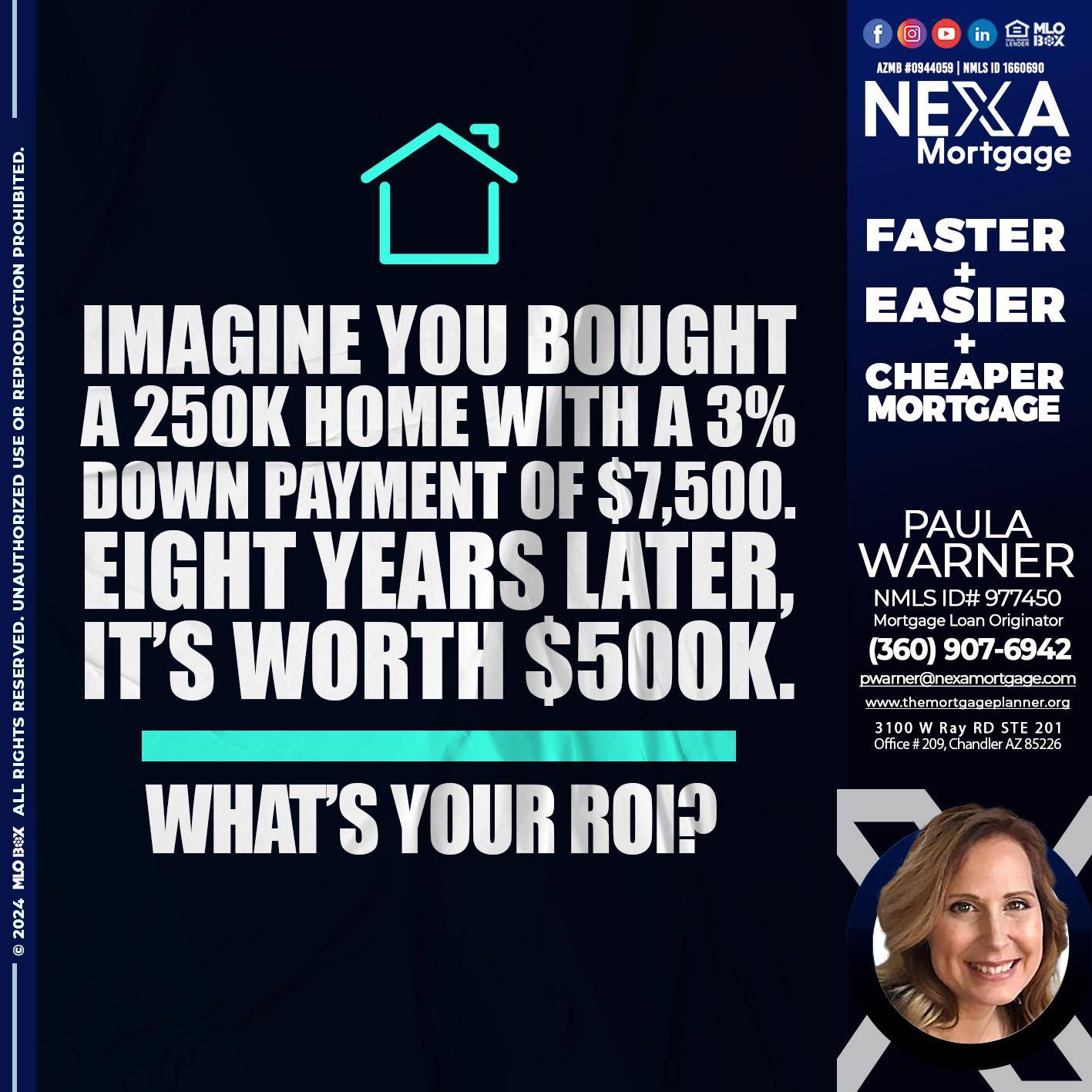 IMAGINE YOU BOUGHT - Paula Warner -Mortgage Loan Originator