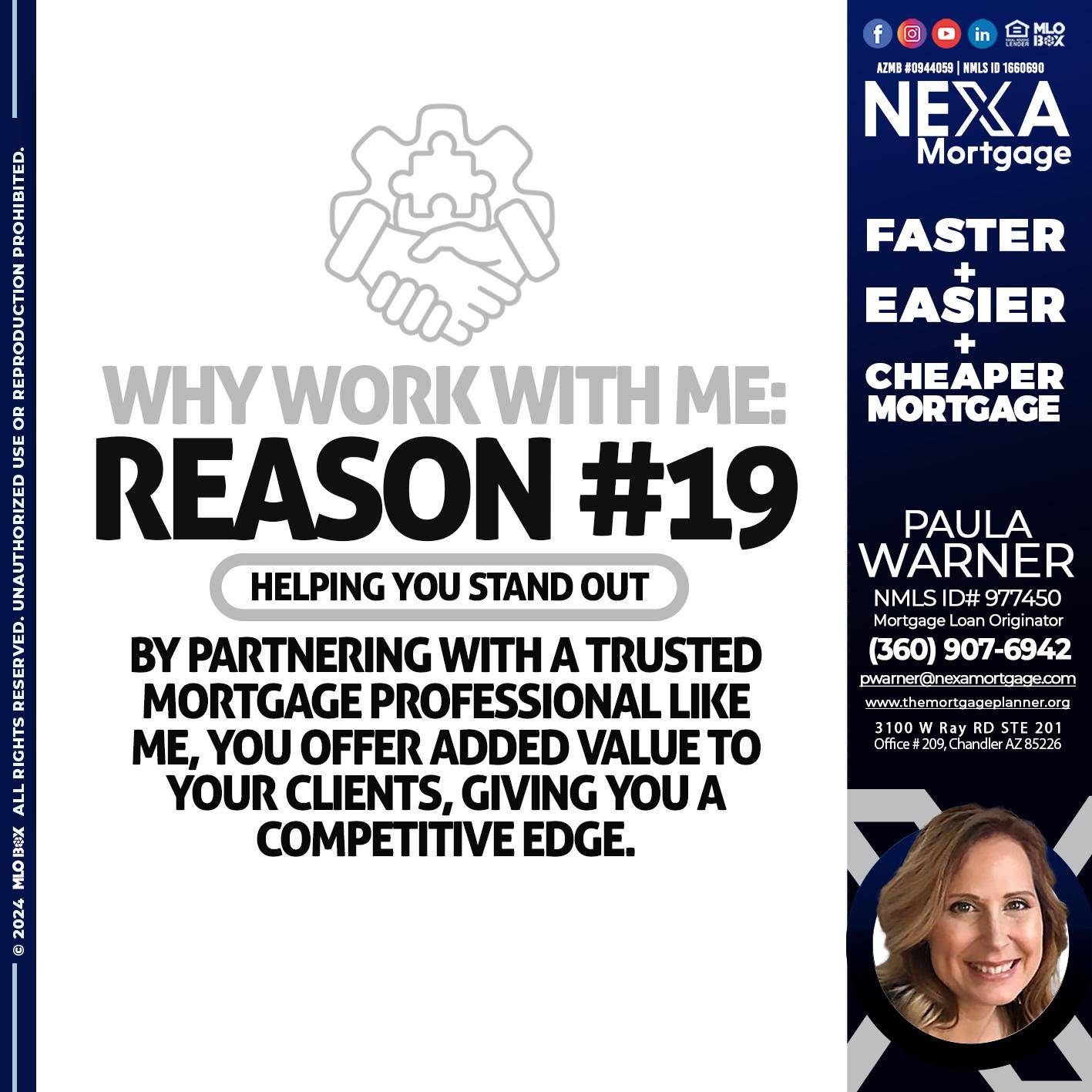 R19 - Paula Warner -Mortgage Loan Originator