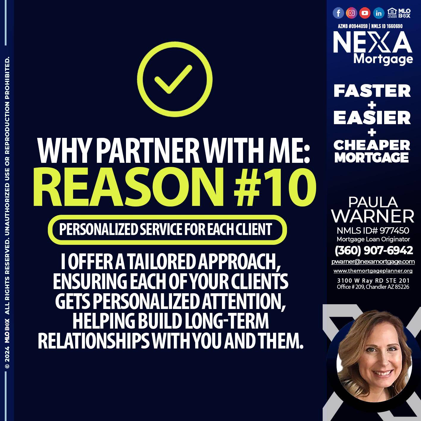 R10 - Paula Warner -Mortgage Loan Originator