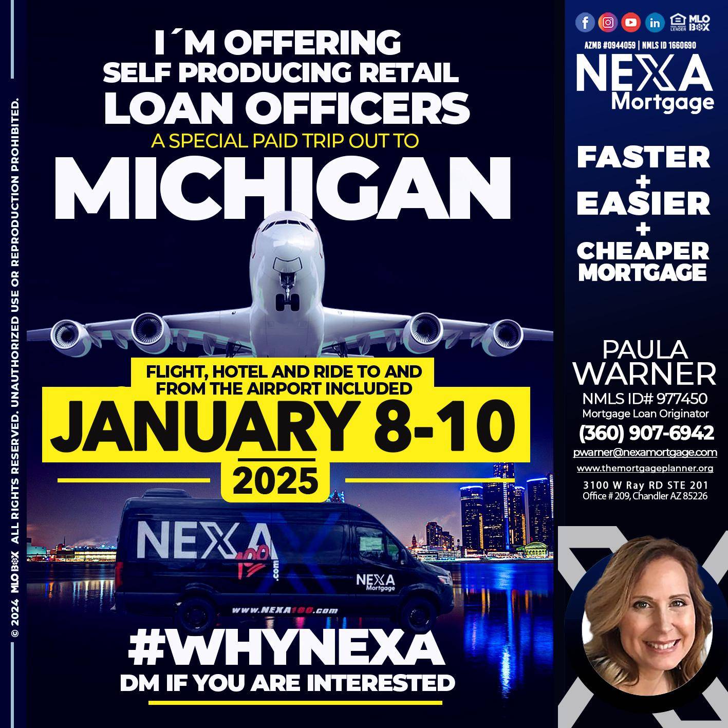 michigan trip - Paula Warner -Mortgage Loan Originator