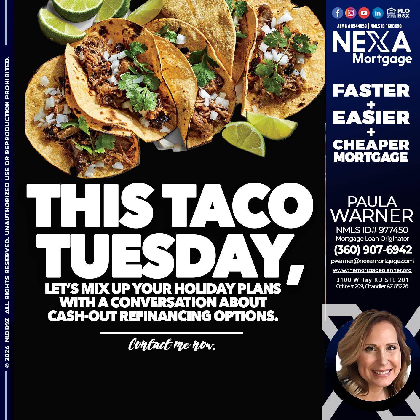 taco tuesday - Paula Warner -Mortgage Loan Originator