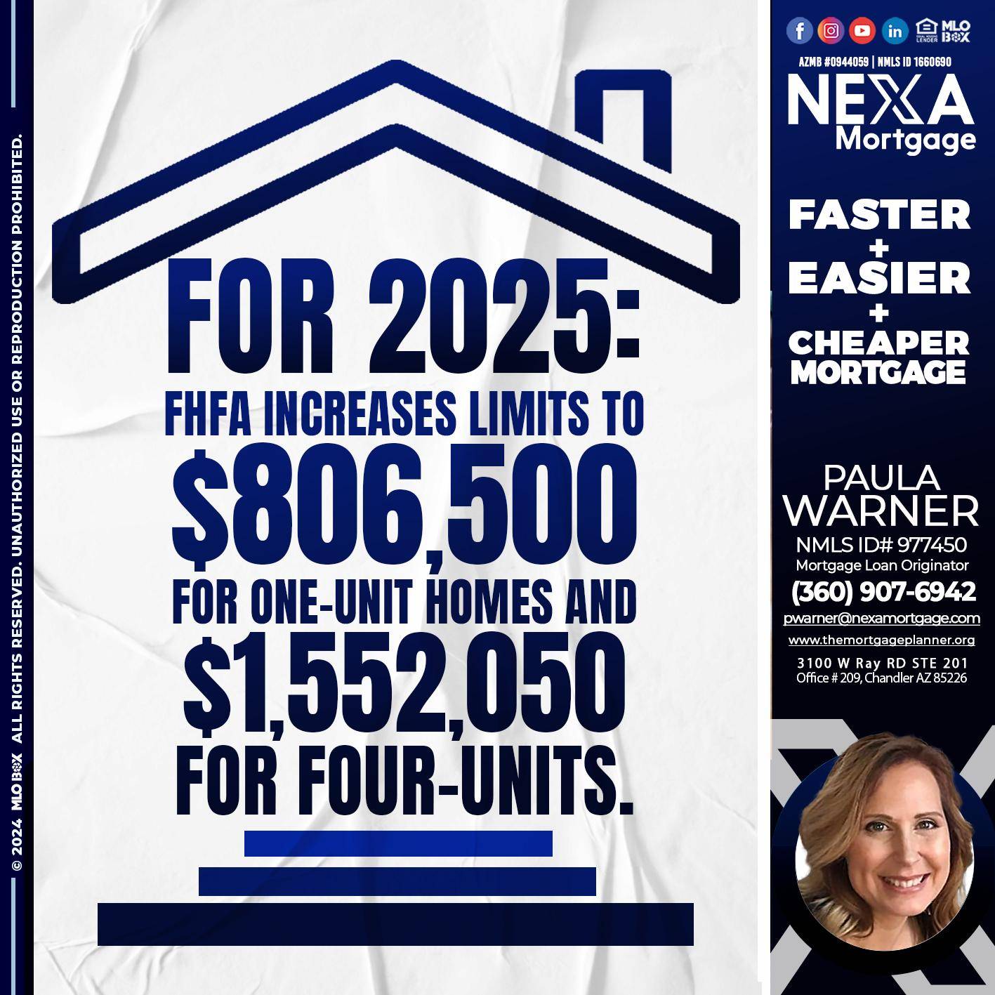 FOR 2025 - Paula Warner -Mortgage Loan Originator