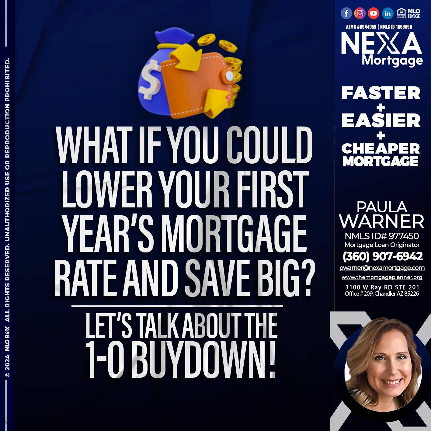 WHAT IF YOU COULD - Paula Warner -Mortgage Loan Originator