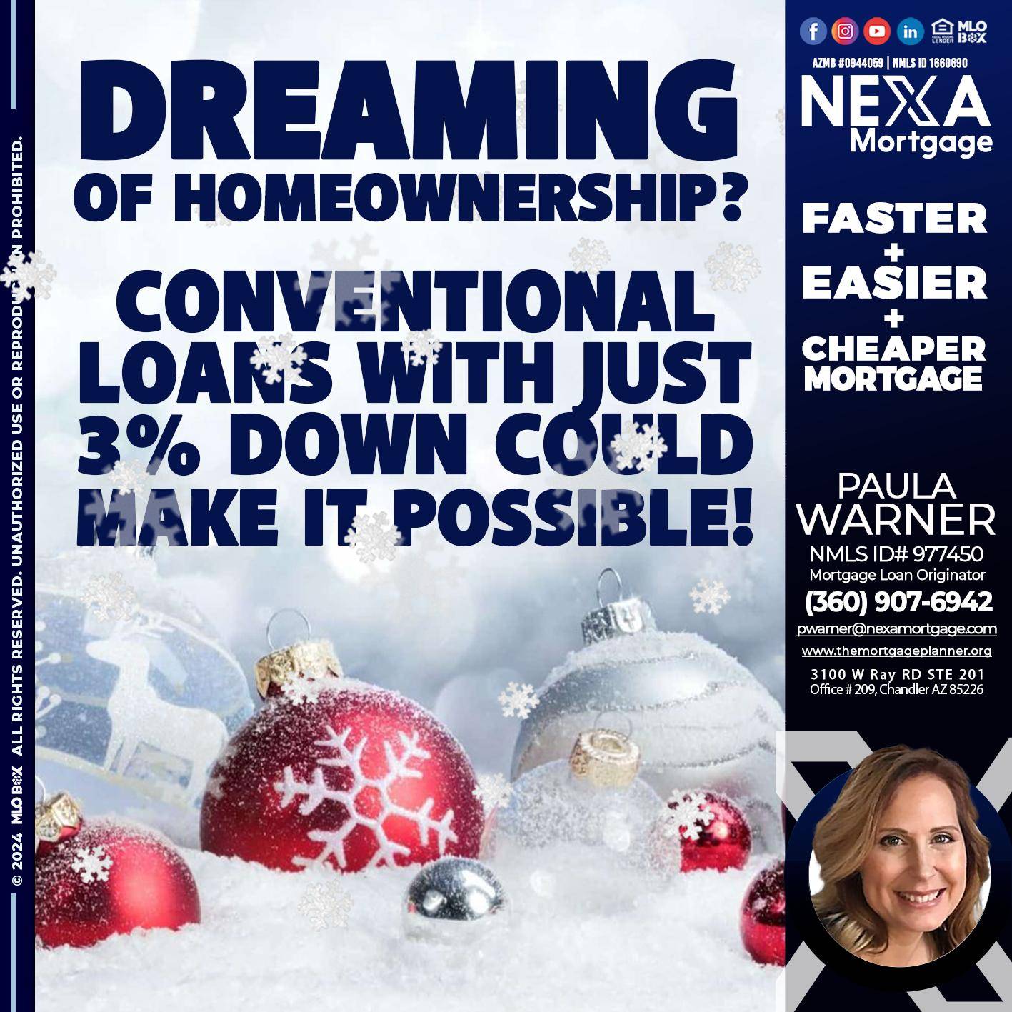 dreaming of homeowrnersip - Paula Warner -Mortgage Loan Originator