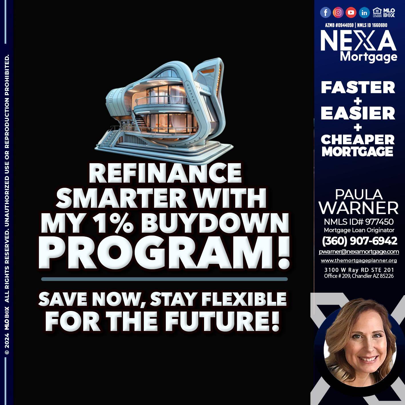 REFINANCE SMARTER - Paula Warner -Mortgage Loan Originator