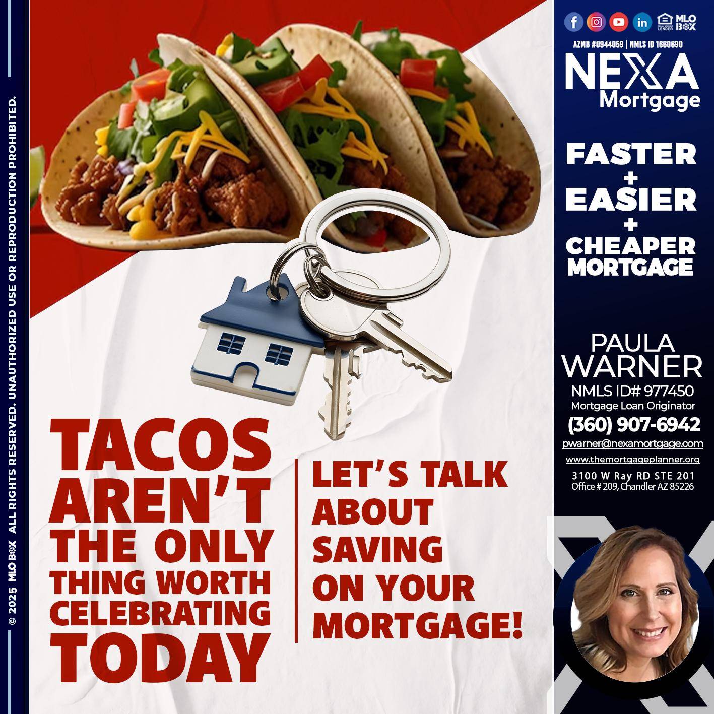 TACO TUESDAY - Paula Warner -Mortgage Loan Originator