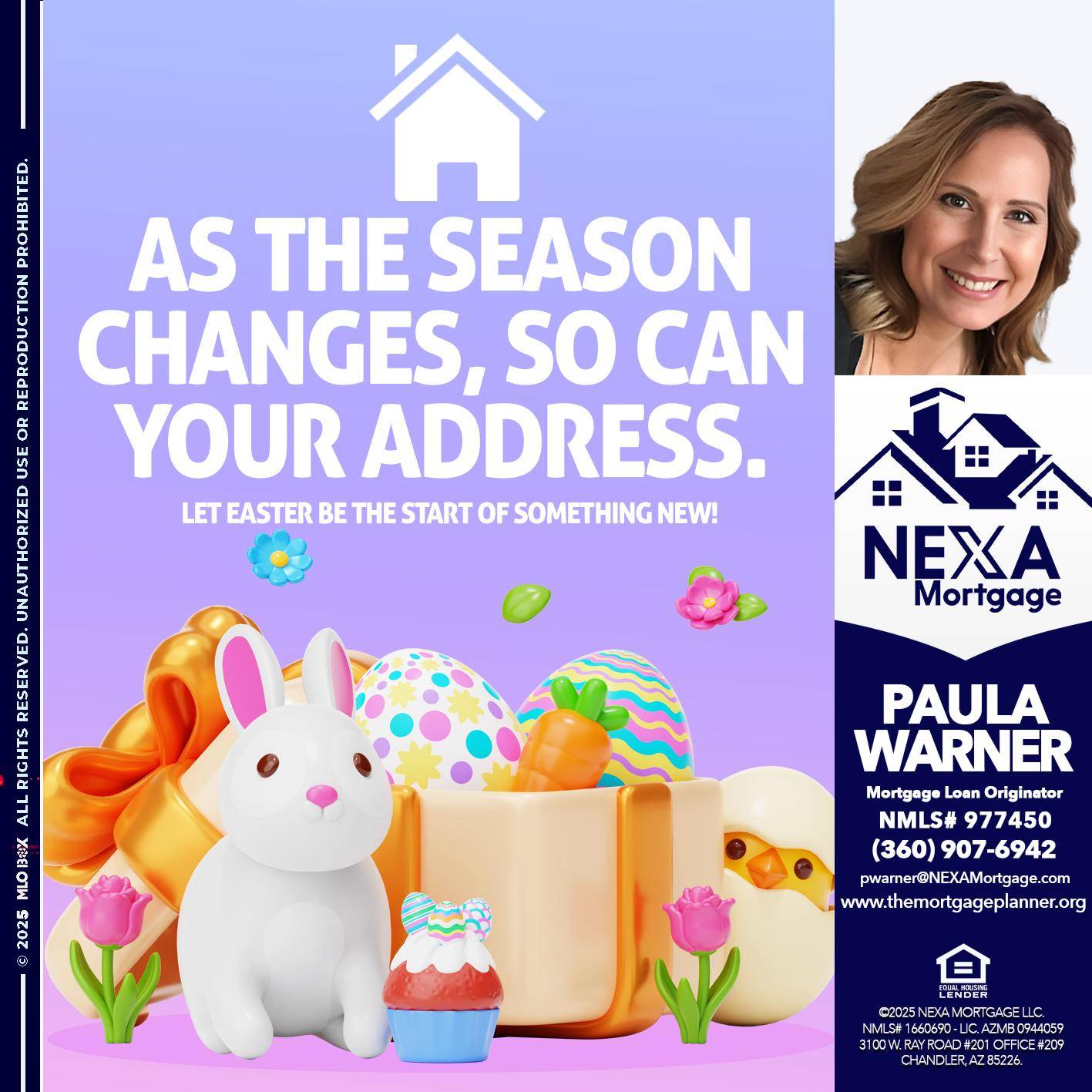 EASTER DAY - Paula Warner -Mortgage Loan Originator