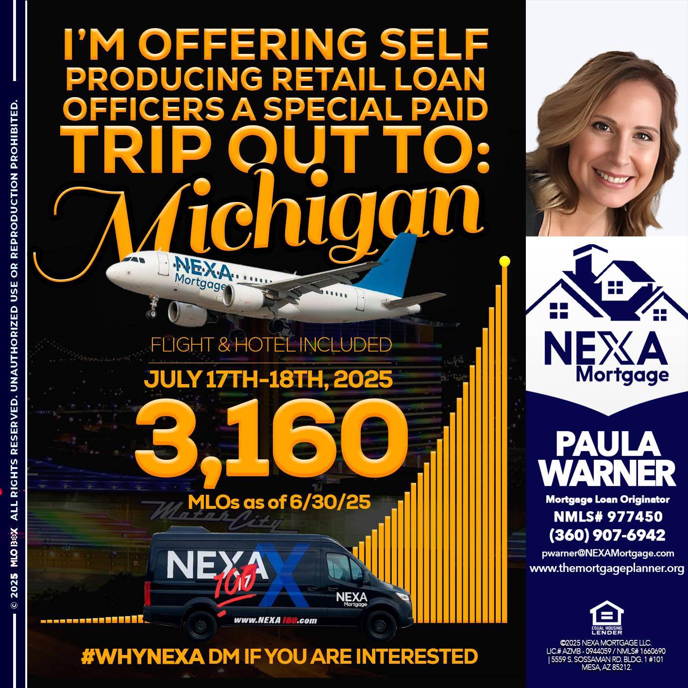 MICHIGAN TRIP - Paula Warner -Mortgage Loan Originator