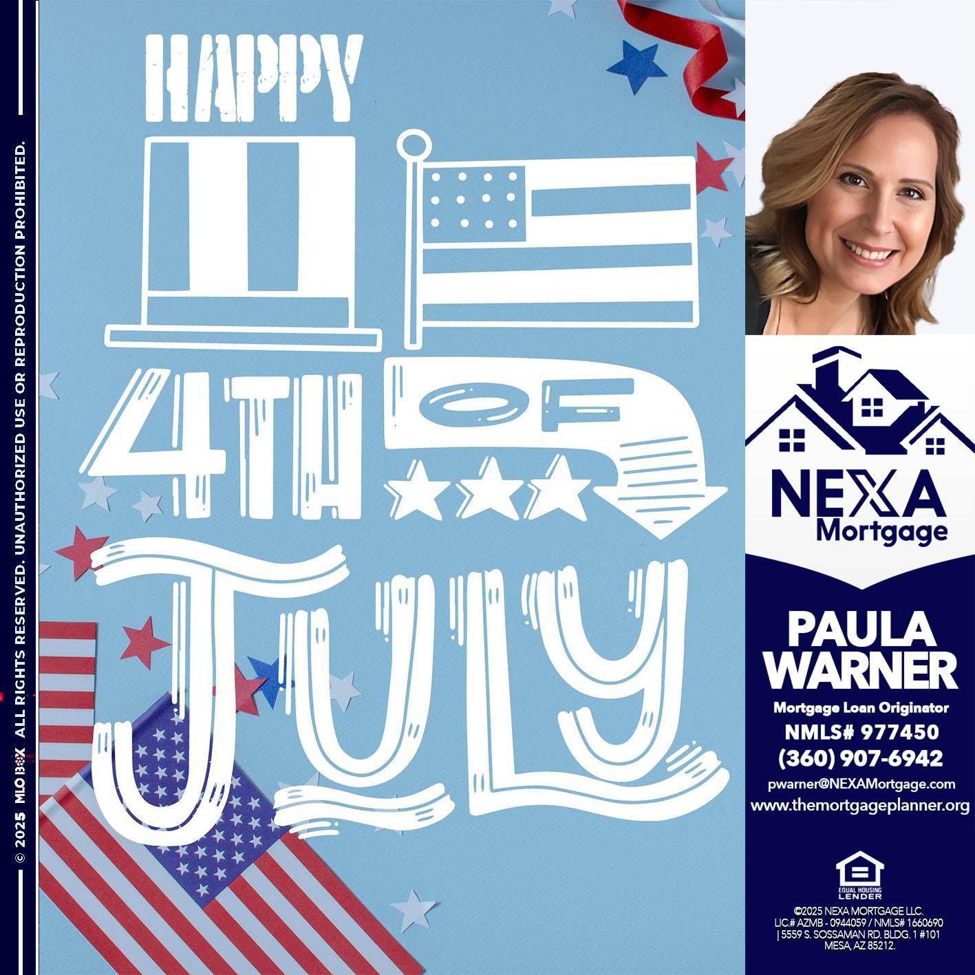 happy 4th of july - Paula Warner -Mortgage Loan Originator
