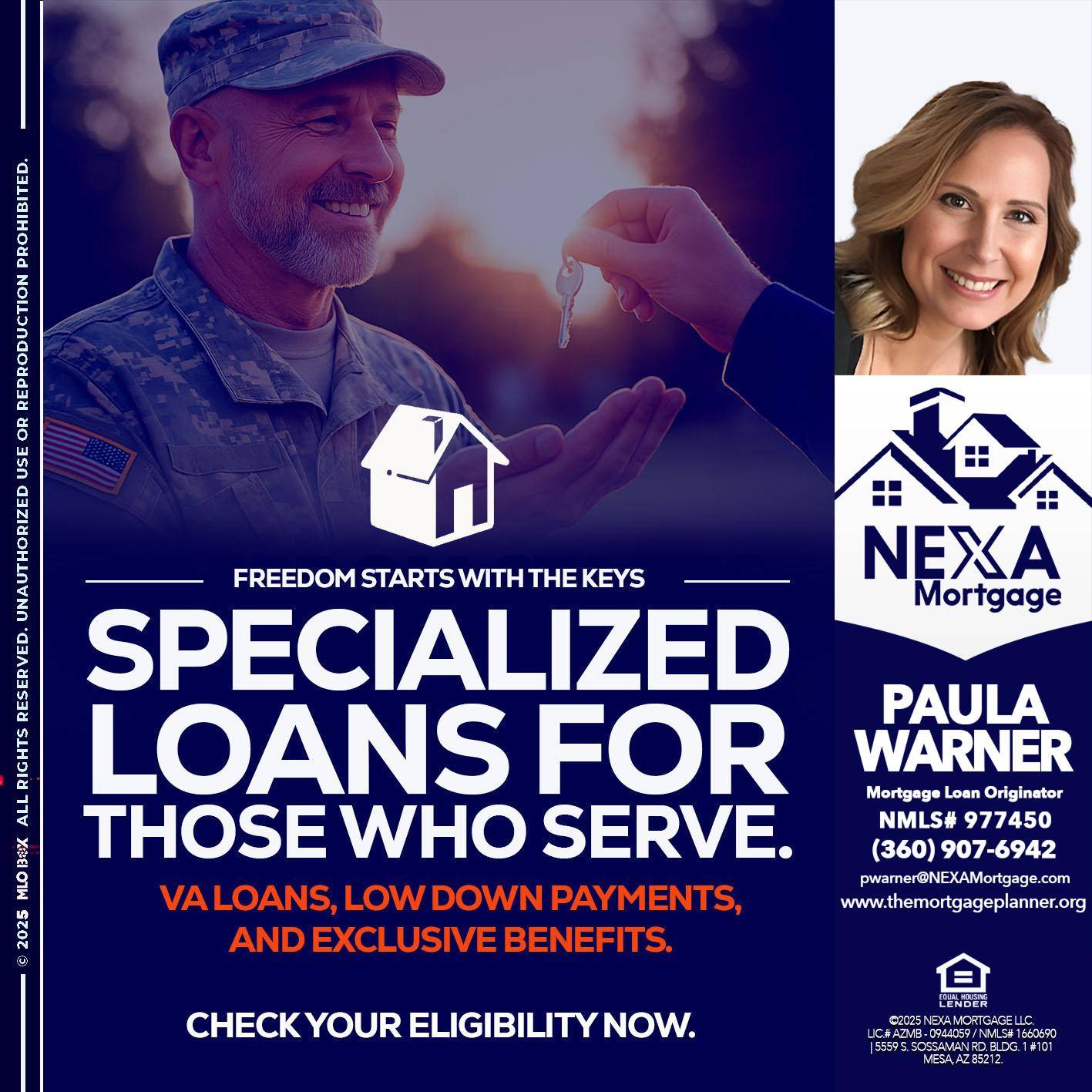 SPECIALIZED LOANS - Paula Warner -Mortgage Loan Originator