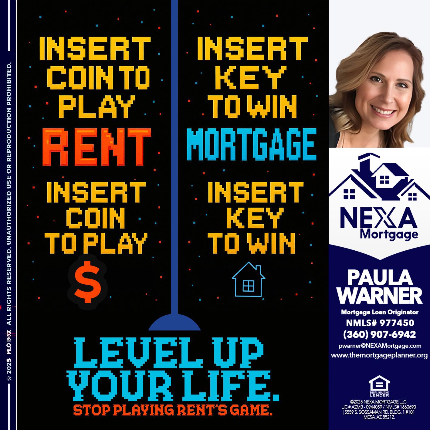 INSERT COIN - Paula Warner -Mortgage Loan Originator