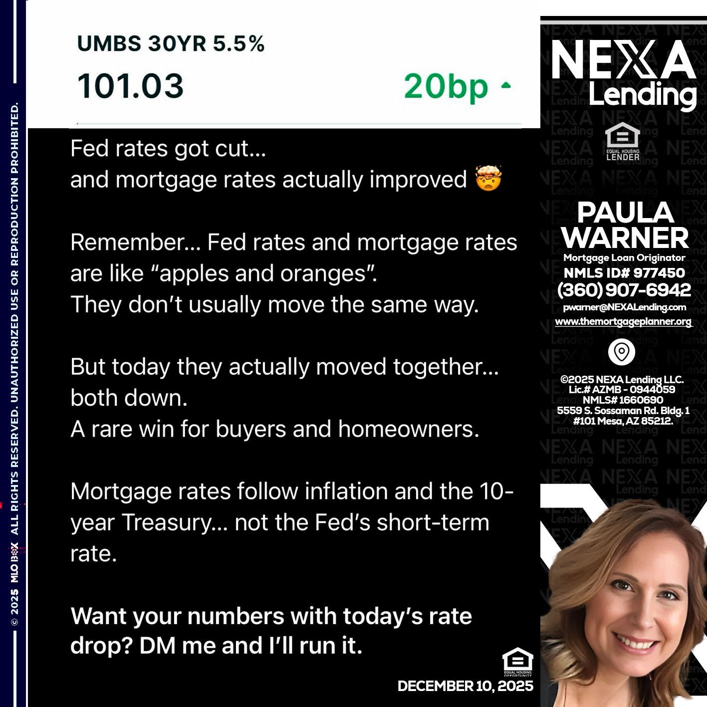 101.03 - Paula Warner -Mortgage Loan Originator