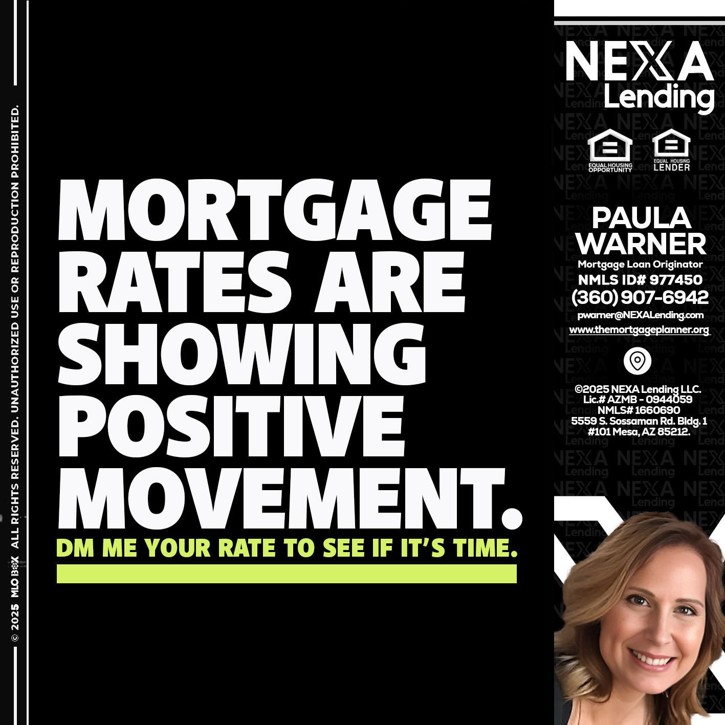 MORTGAGE - Paula Warner -Mortgage Loan Originator