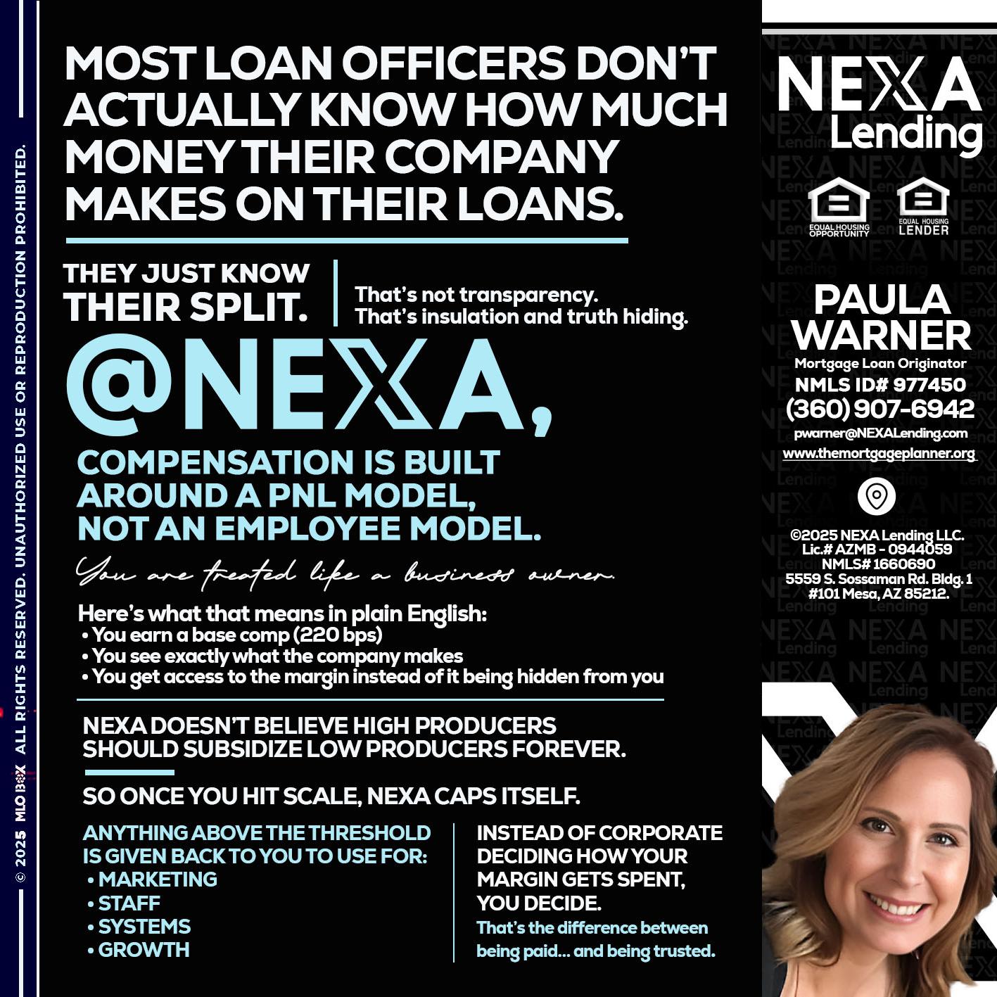 @NEXA - Paula Warner -Mortgage Loan Originator