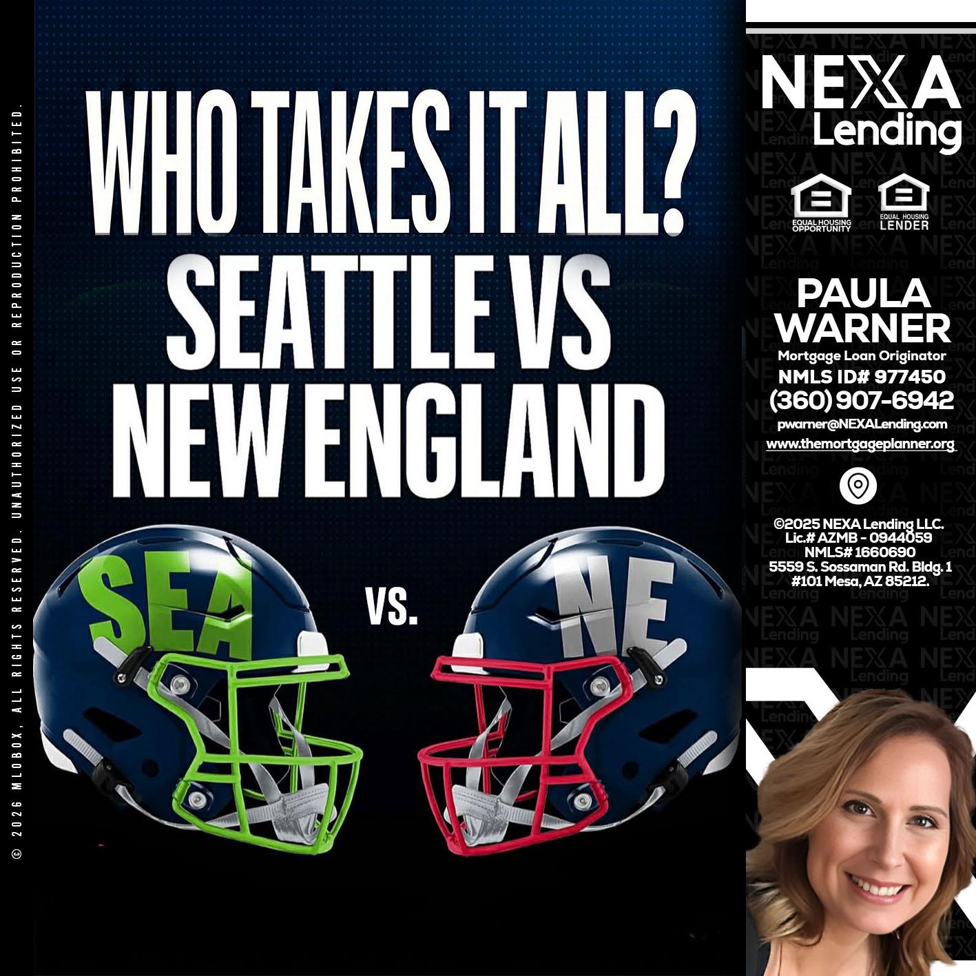 WHO TAKE IT ALL? - Paula Warner -Mortgage Loan Originator