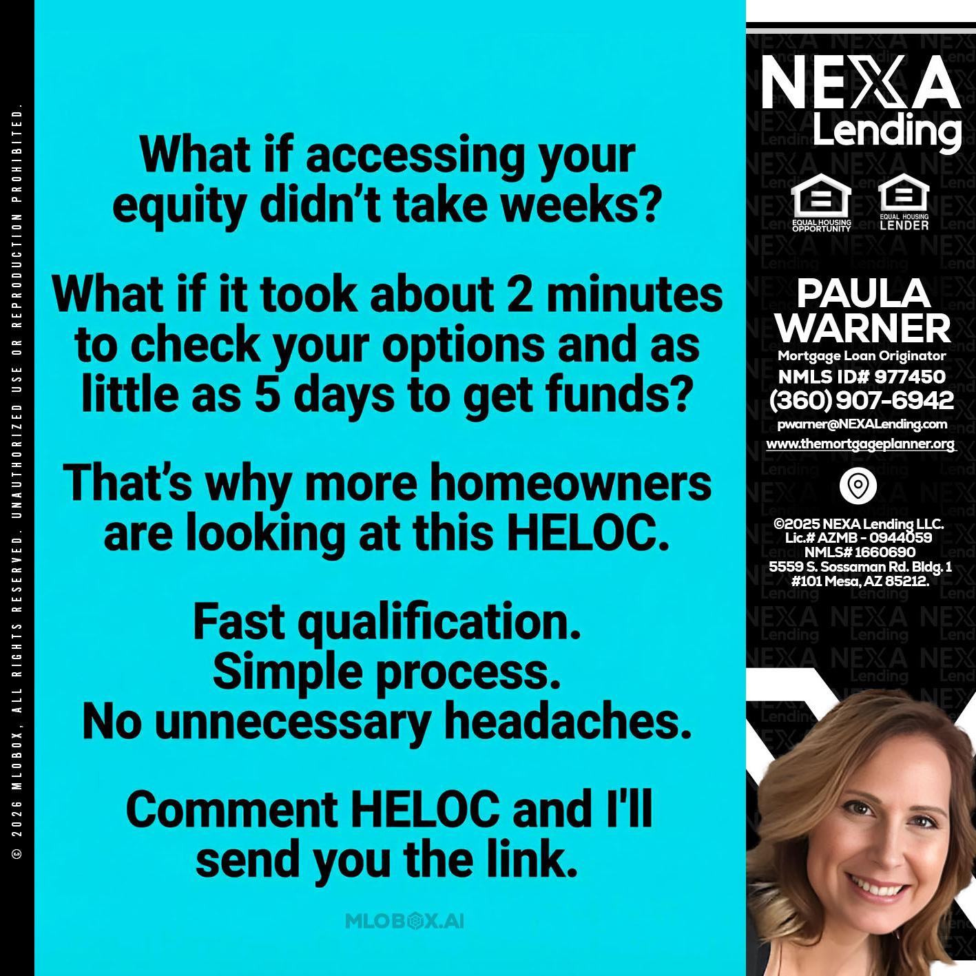 what if - Paula Warner -Mortgage Loan Originator